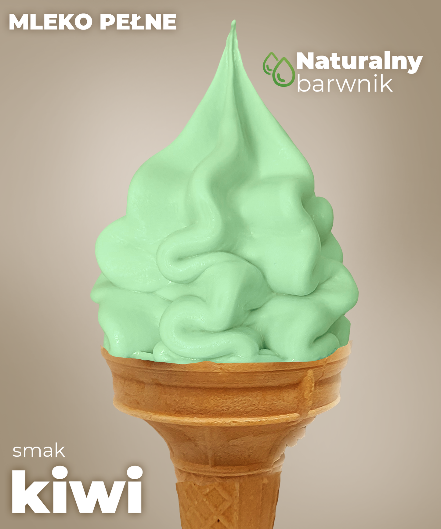 Lody o smaku kiwi - Premium