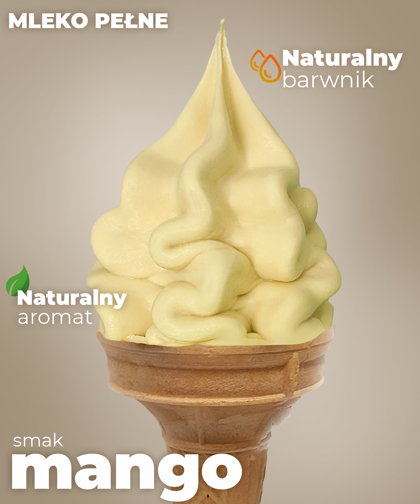 Lody o smaku mango - Premium
