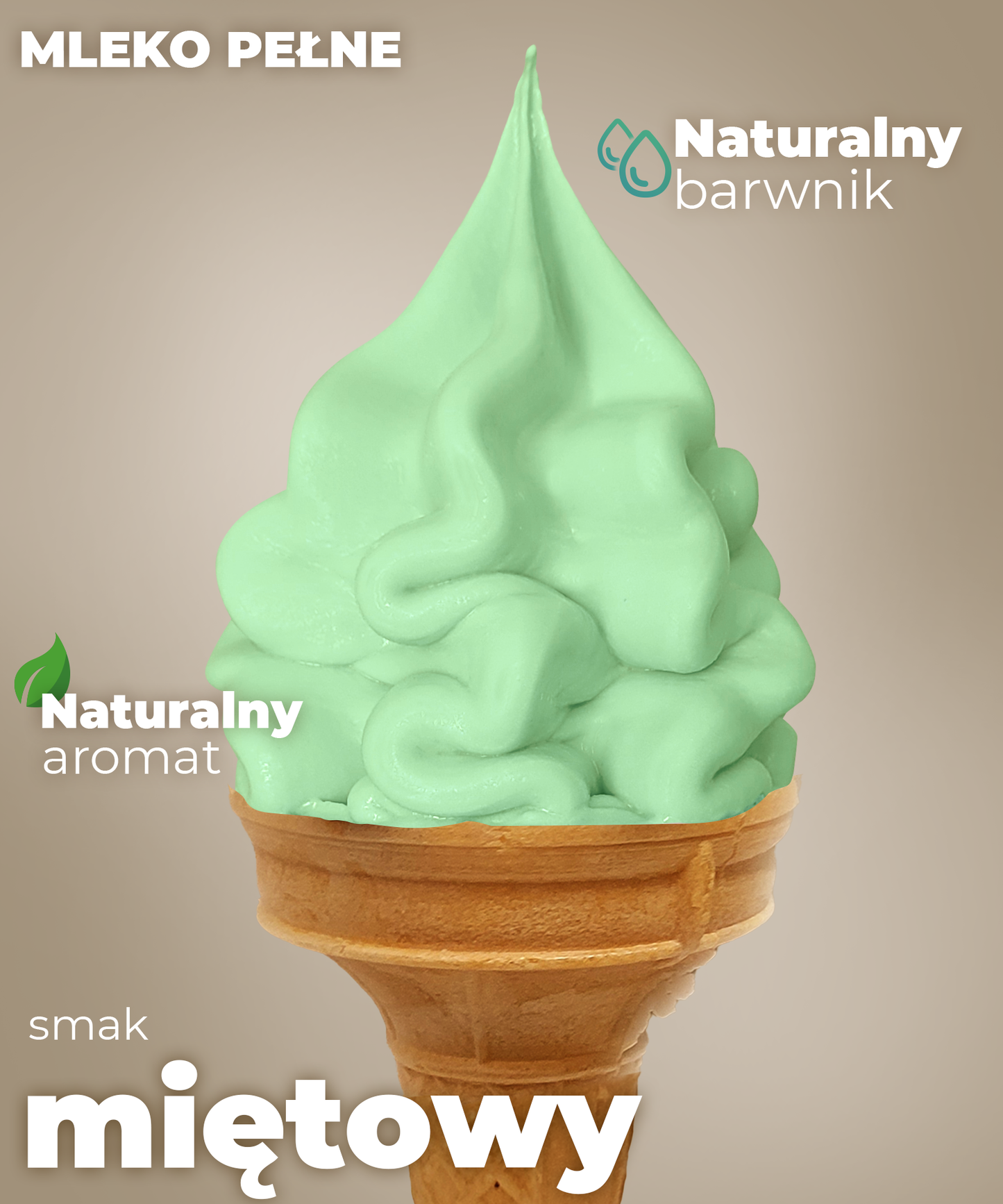 Lody o smaku miętowym - Premium