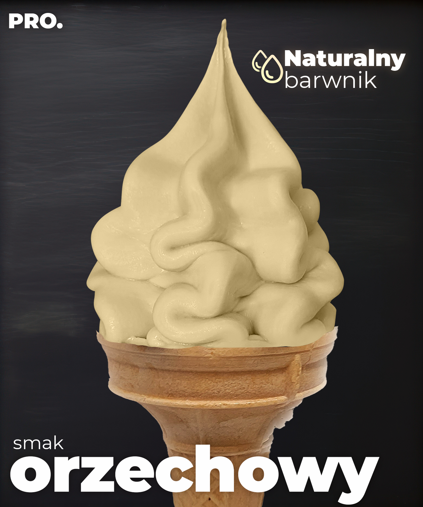 Lody o smaku orzechowym - PRO.