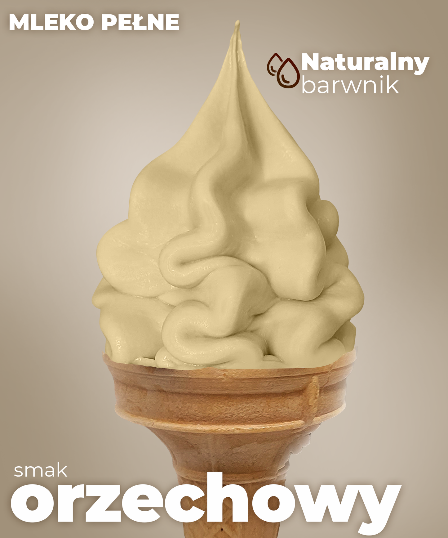 Lody o smaku orzechowym - Premium