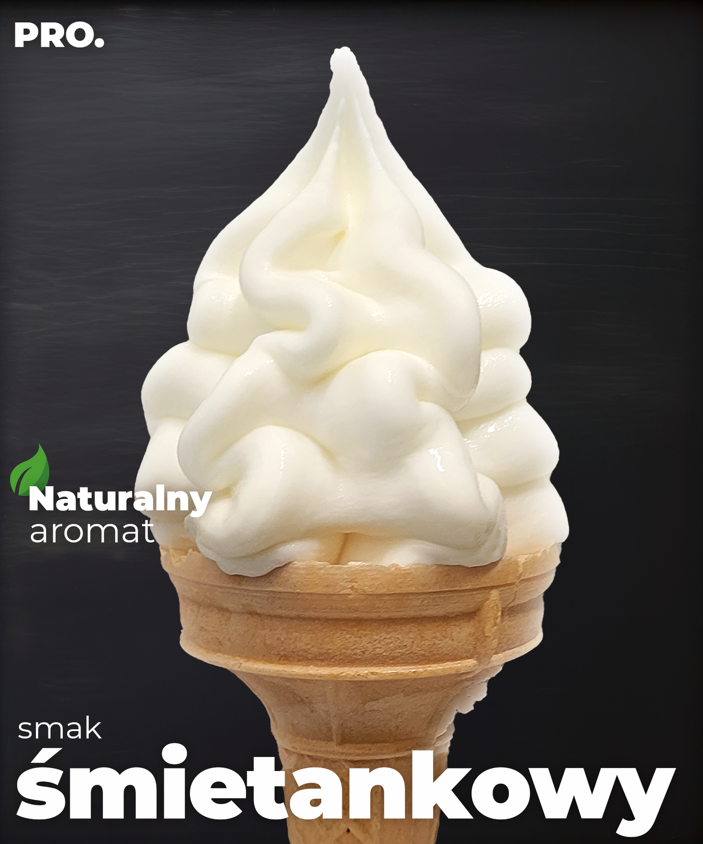 Lody o smaku śmietankowym - PRO.