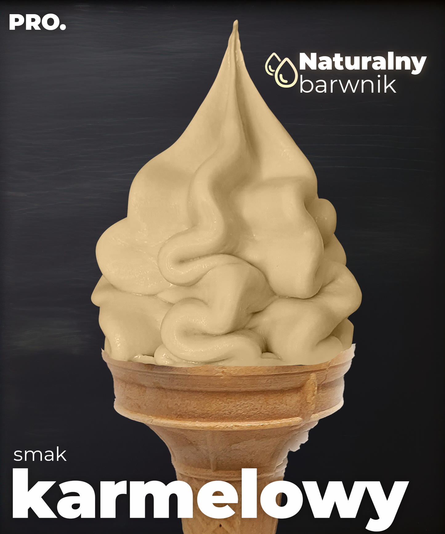 Lody o smaku karmelowym - PRO.