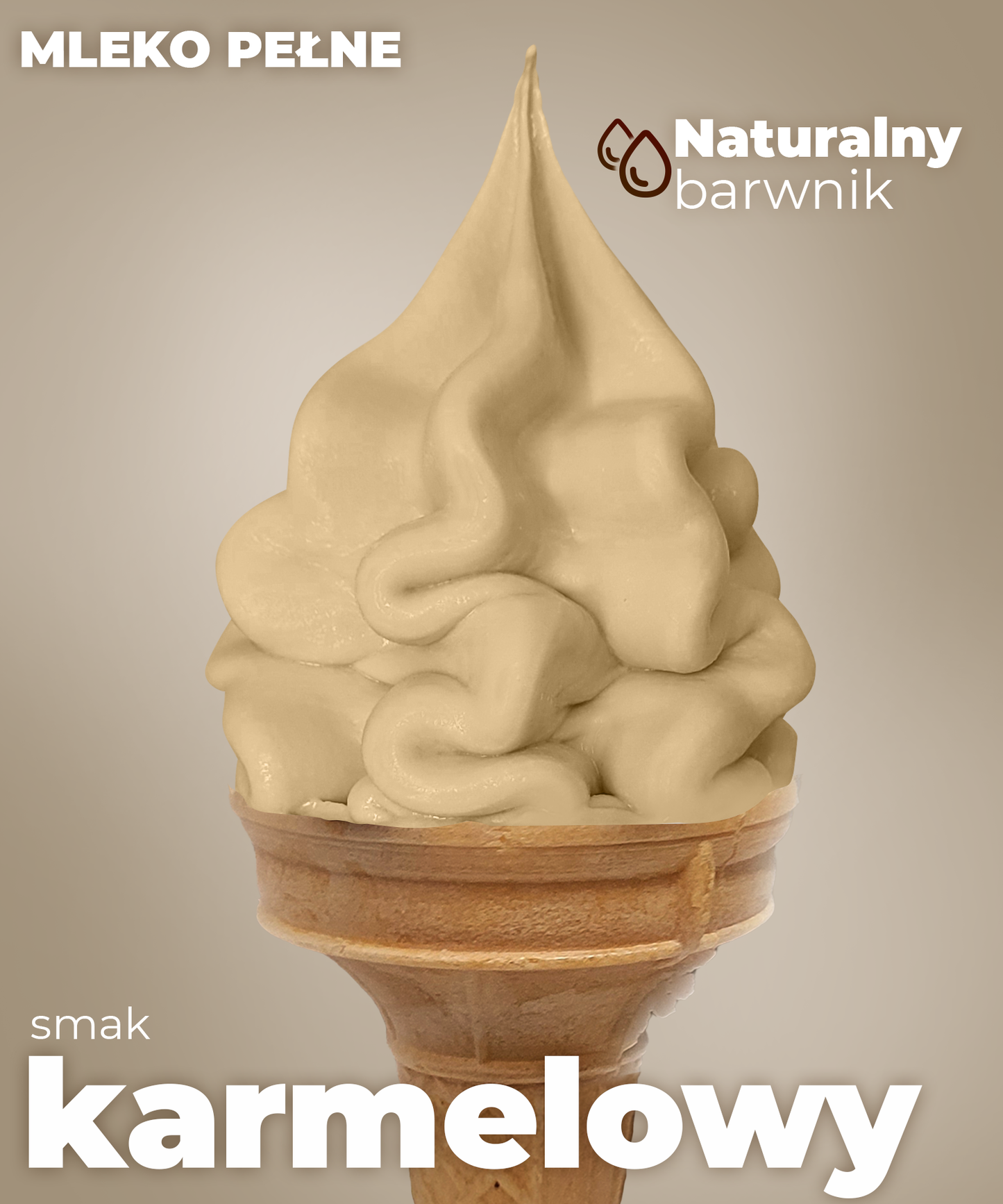 Lody o smaku karmelowym - Premium