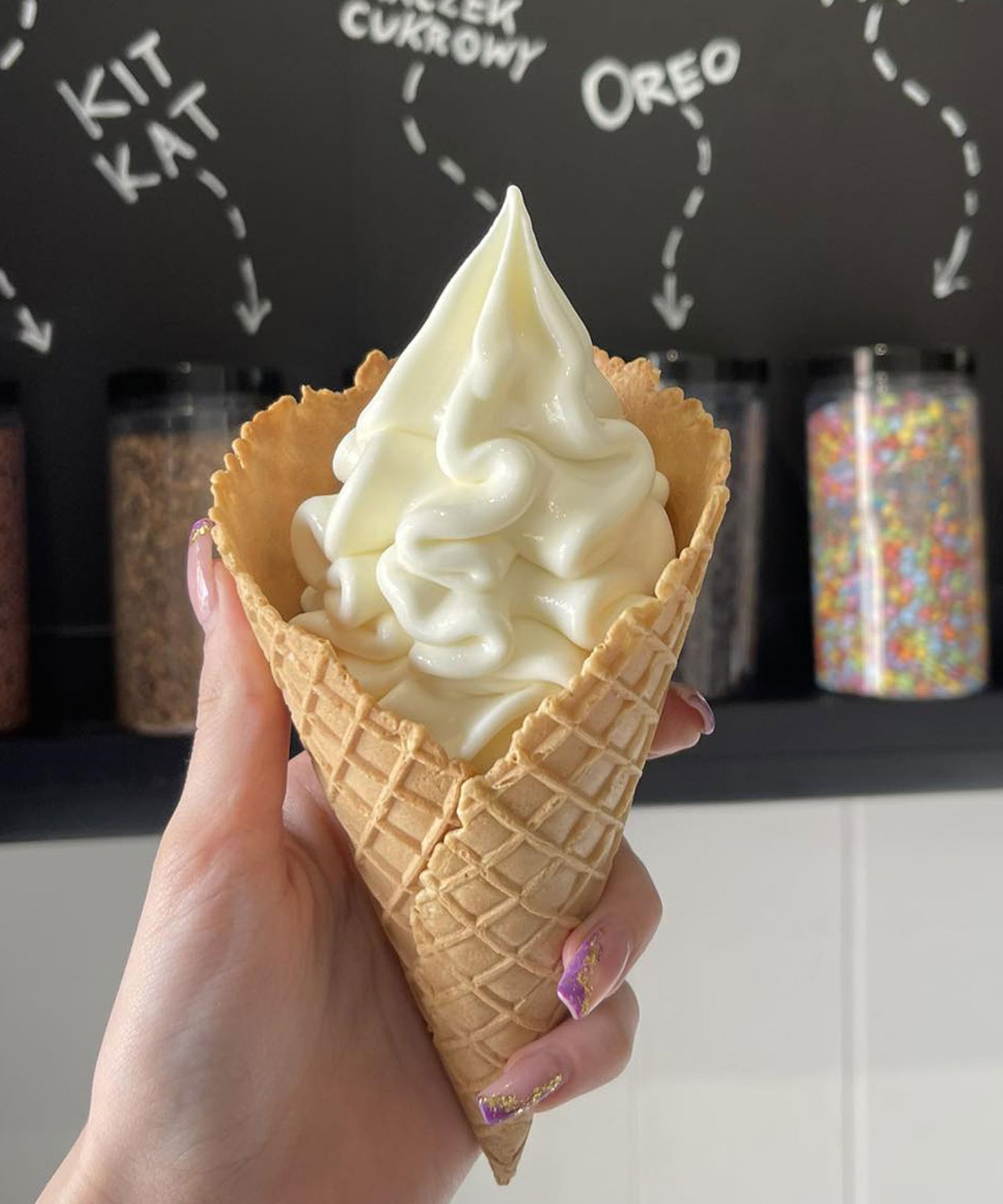 Lody o smaku waniliowym - Premium - smak lat 80'tych