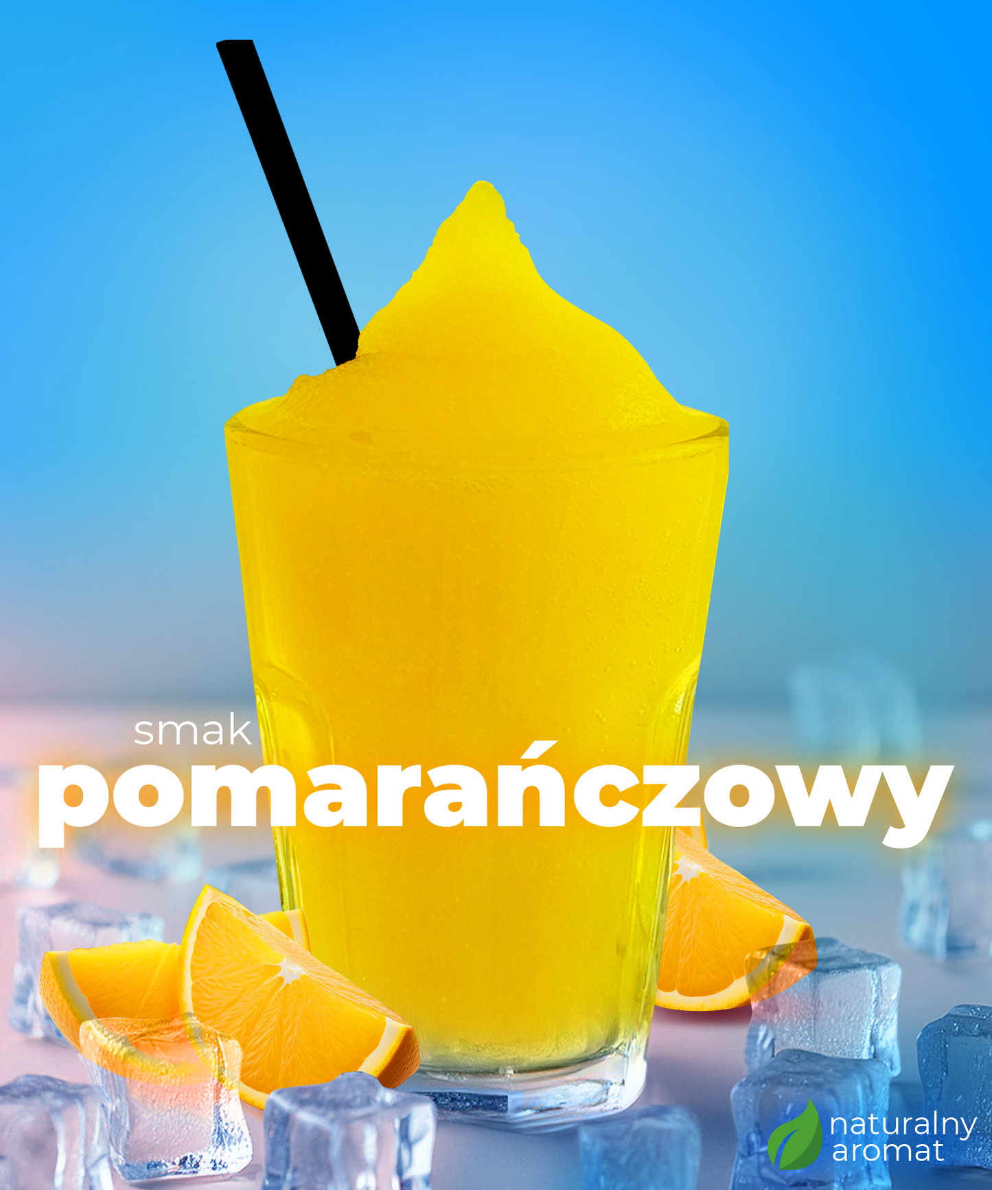 Granita w proszku o smaku pomarańczowym