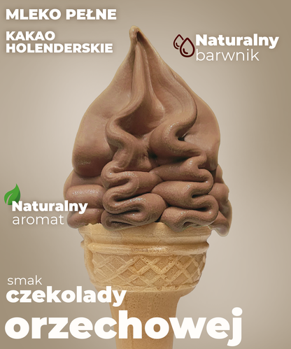 Lody o smaku czekolady orzechowej - Premium