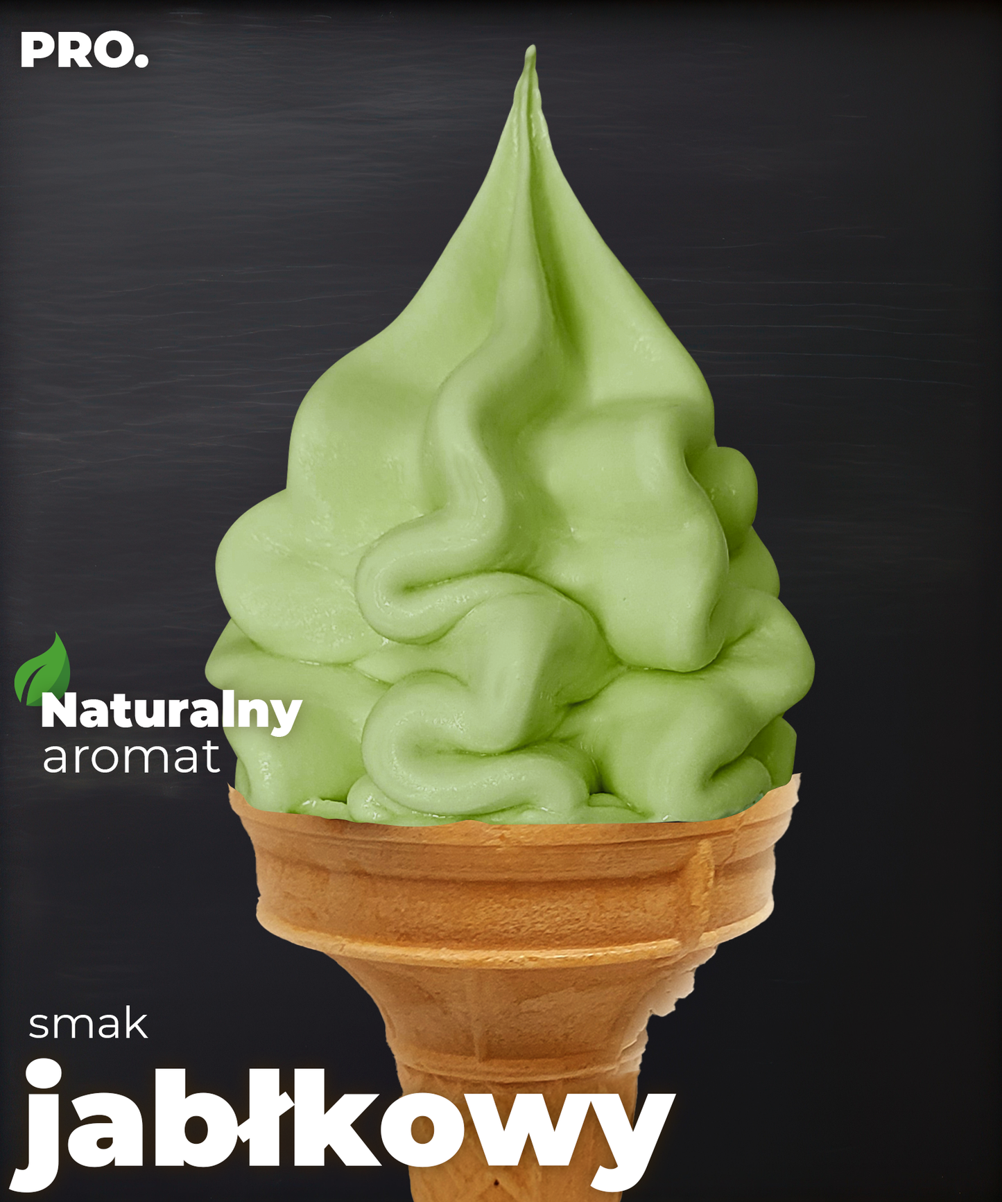 Lody o smaku jabłkowym - PRO.