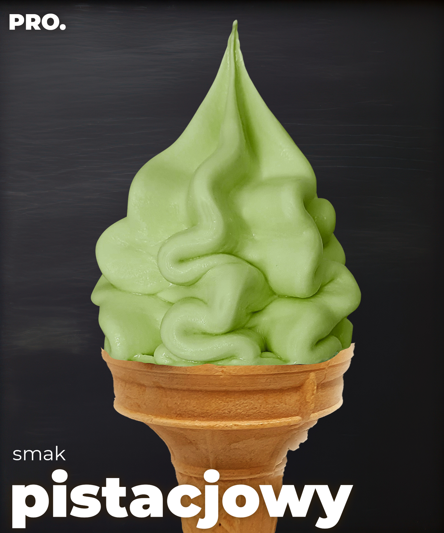 Lody o smaku pistacjowym - PRO.